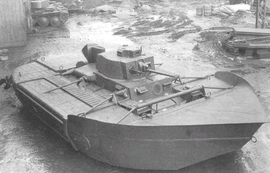 Плавающие танки Второй мировой войны